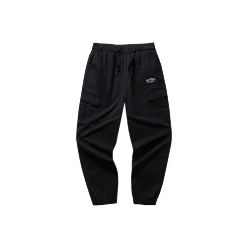 Anta Sports Life Collection Knitted Sports Pants Men's Basic Black