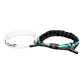 Black, Leonard Reflective+Glow in The Dark Two Stripes
