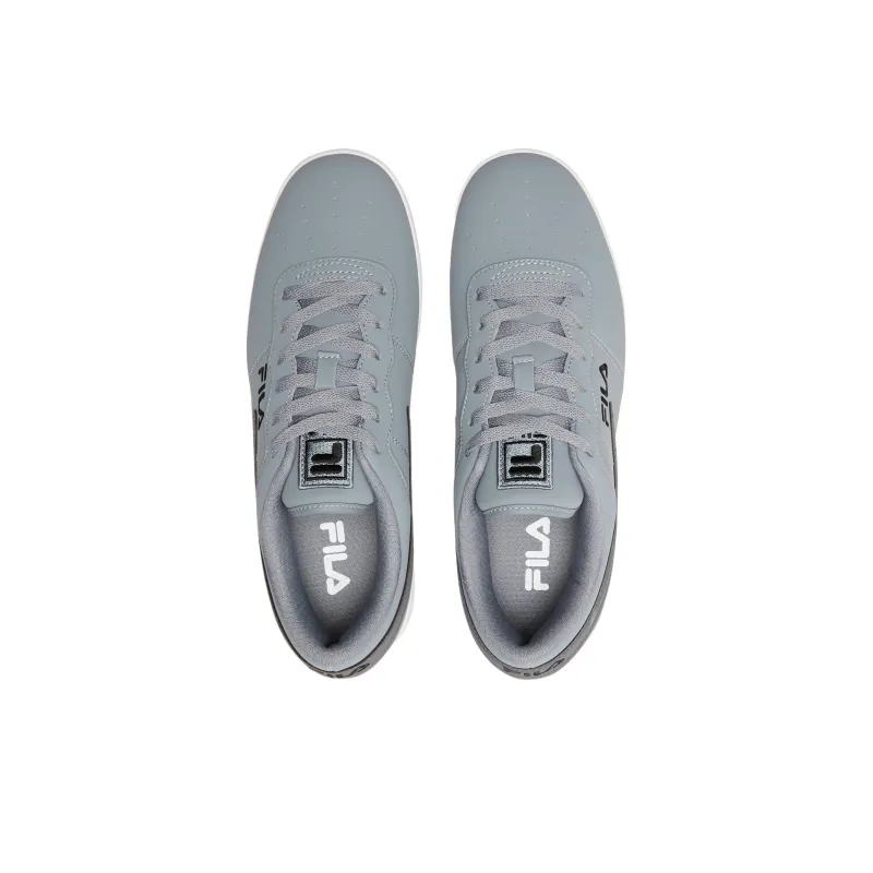 FILA Vulc 13 Collection Breathable Low Top Training Shoes Men's Light Gray Blue-3
