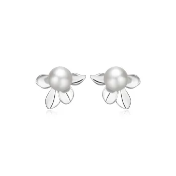 Onakiiko 999 Fine Silver Stud Earrings Women's