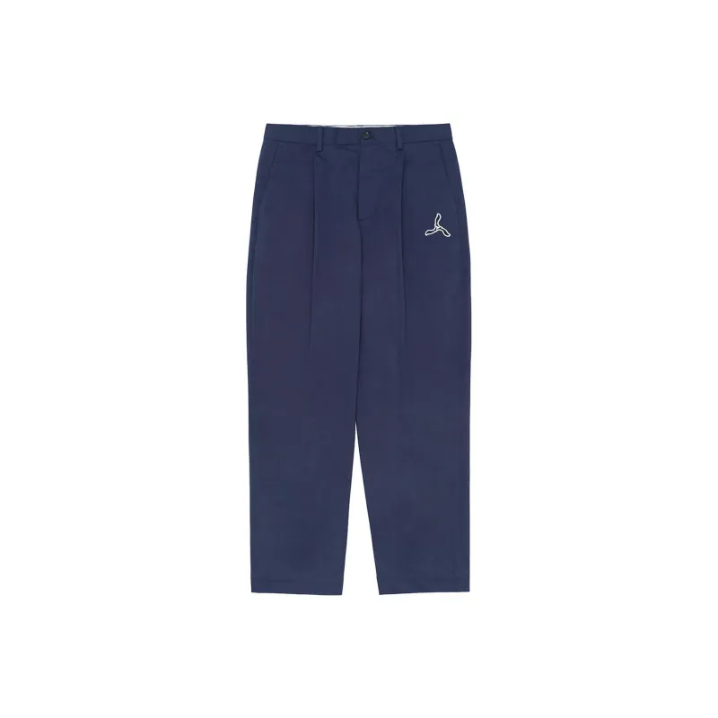 LI NING 1990 Commuter Series Casual Pants Men Dark Ship Blue-0