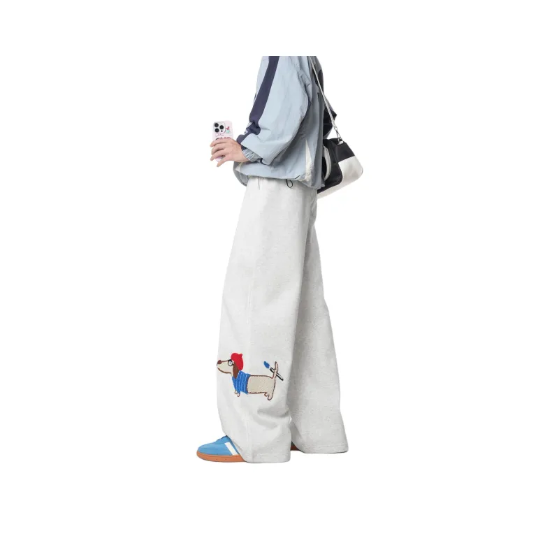 JUNGLE PANDA Casual Pants Unisex-14