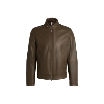 HUGO BOSS Leather Jacket