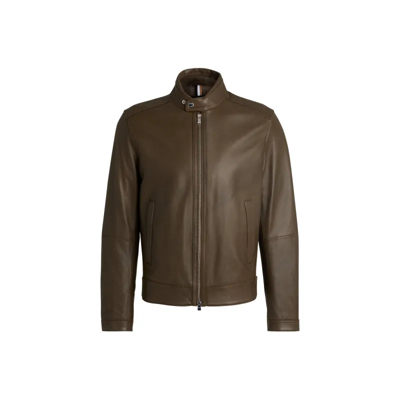 HUGO BOSS Leather Jacket-0
