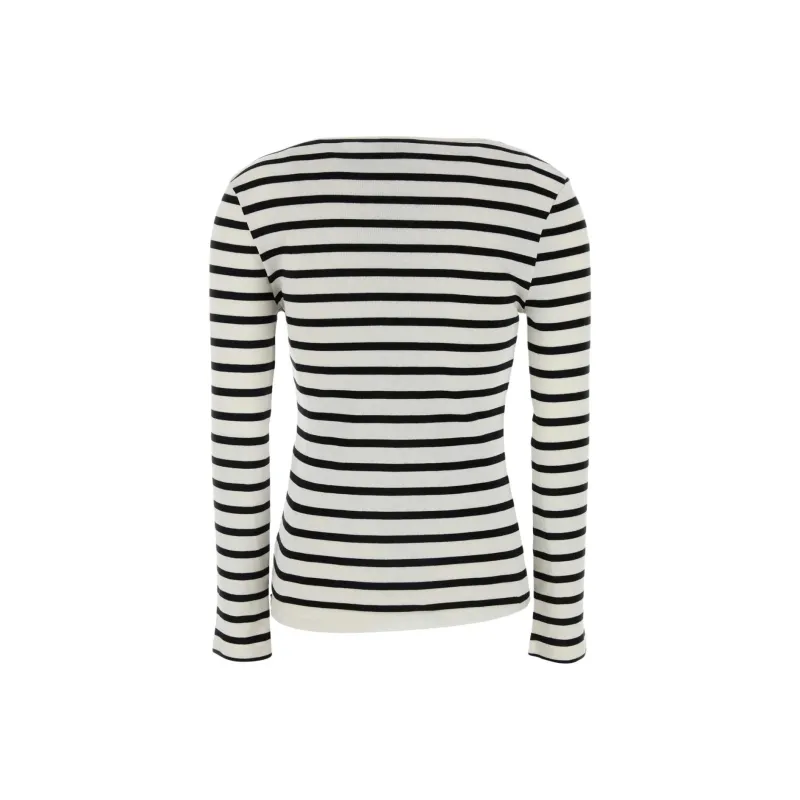 A.P.C Long Sleeved Striped Top-1