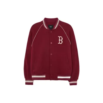 MLB Boston Red Sox Cultive Baseball Jacket Unisex Burgundy