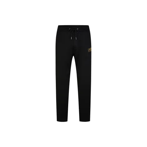 Cavalli Class Casual Pants Men's Black
