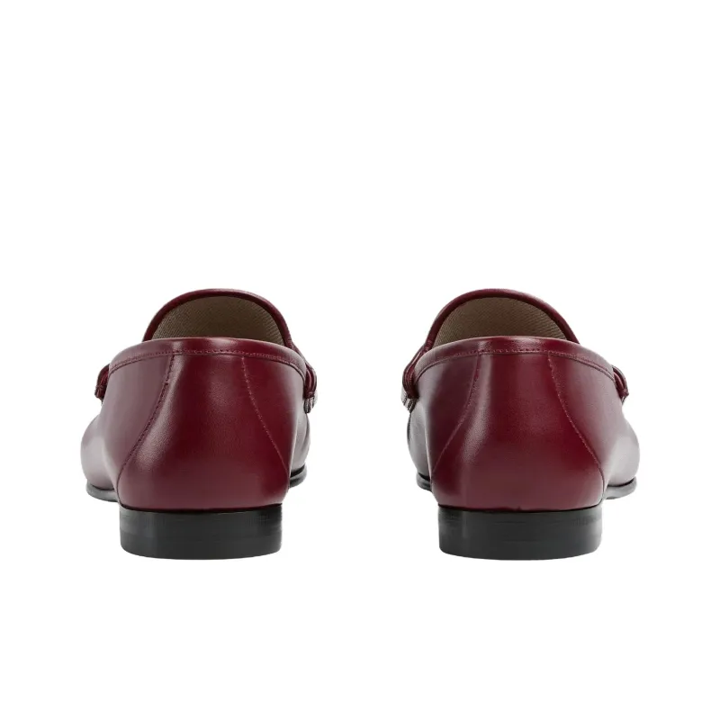 GUCCI Horsebit 1953 Casual Shoes Men's Red-4