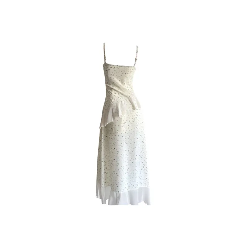 SECFLY OFFICIAL Slip Dress Women's Light Yellow-1
