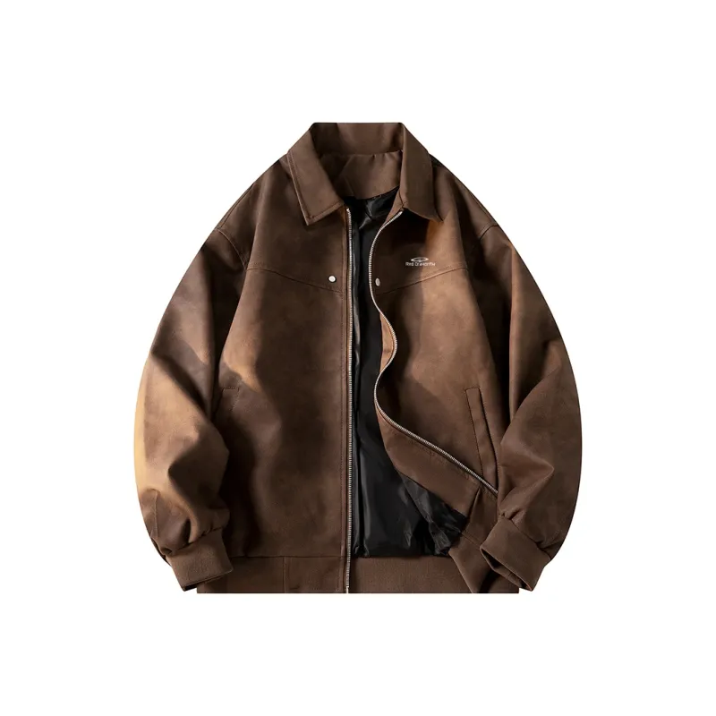 RED DRAGONFLY Leather Jacket Unisex-4