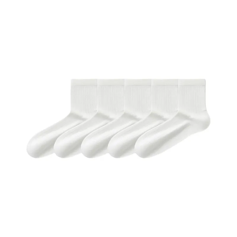Temooues Mid Calf Socks Men's Combo Set-13