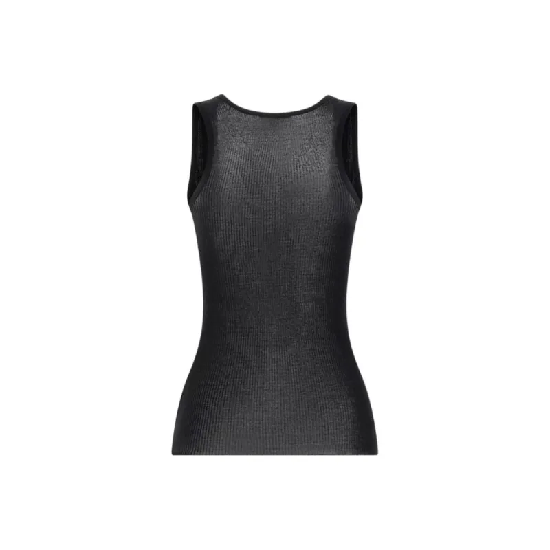 ISABEL MARANT ETOILE Louisa Ribbed Tank Top-1