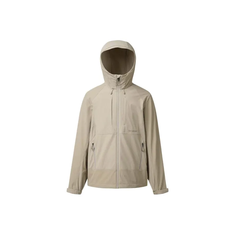 SALOMON Jackets Coats Men's Beige-0