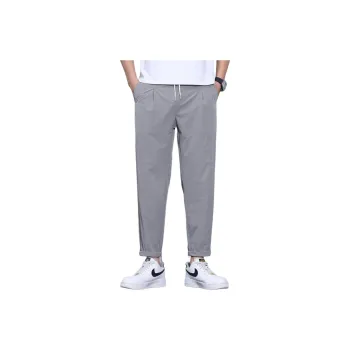 Tonlion Casual Pants Men's Light Gray