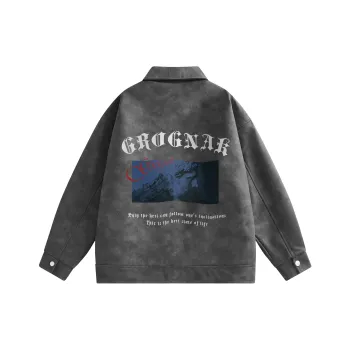 GROGNAK Leather Jackets Unisex