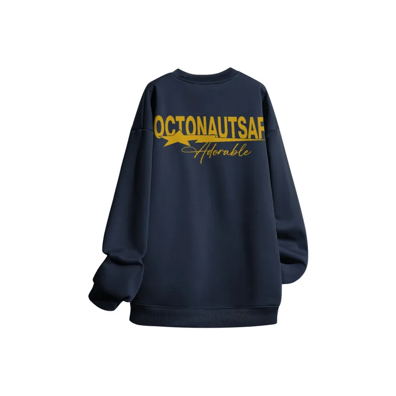 Small Columns Under The Sea Sweatshirt Unisex Black-39