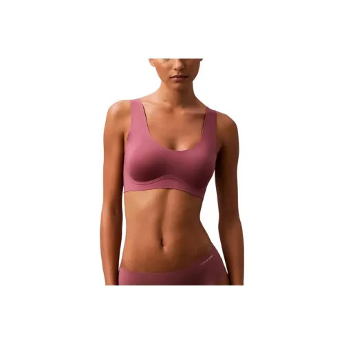 CALVIN KLEIN Bra Women's Dark Purple Red