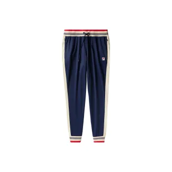 FILA Performancesettanta Iconic Heritage Stripe Casual Pants Men's Marine Blue 488
