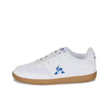 Le Coq Sportif Support Abrasion Resistant Slip Resistant Low Top Skateboard Shoes Men's White