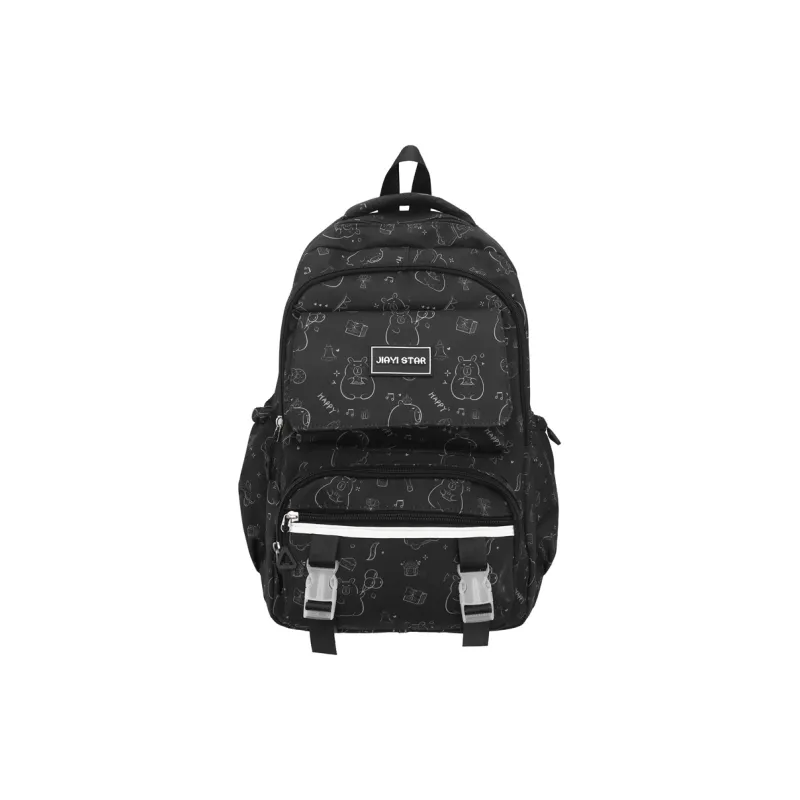 CARTELO Nylon Backpack Unisex Multicolor-2