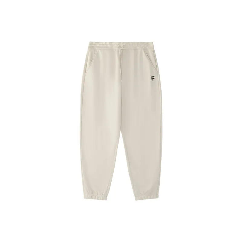 FILA FUSION Knitted Sports Pants Men's Beanstalk Gray-0