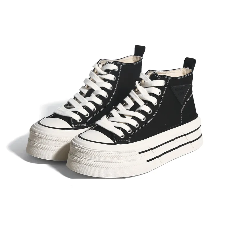 CHENTER KATER Cushioning, Slip Resistant, And Abrasion Resistant High Top Casual Shoes Women's-3