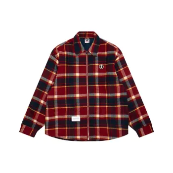 Aape Logo patch Check pattern Jacket