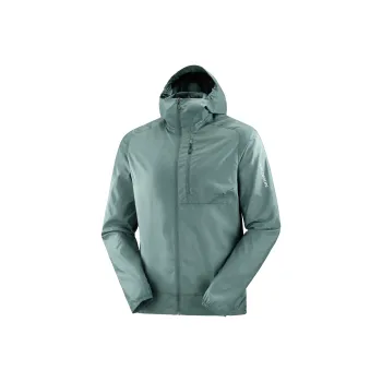 SALOMON BONATTI CROSS WIND Jackets Coats Men's Cyan