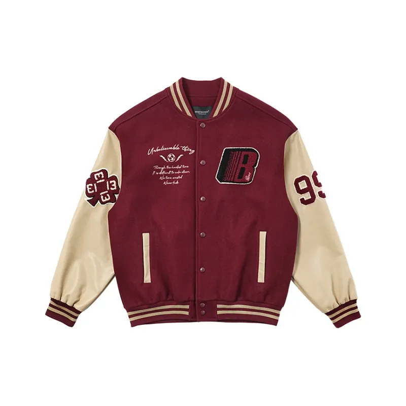 BENMYSHOWER Baseball Jacket Unisex-0