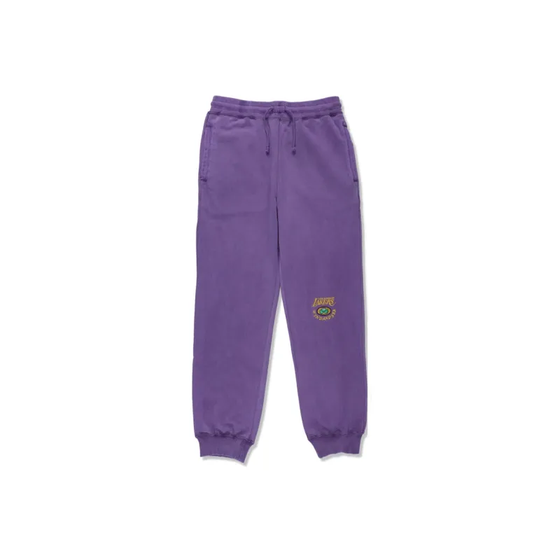 Nba X WIND AND SEA NBA X PARAPPA THE RAPPER Collaboration Knitted Sweatpants Unisex Navy-0