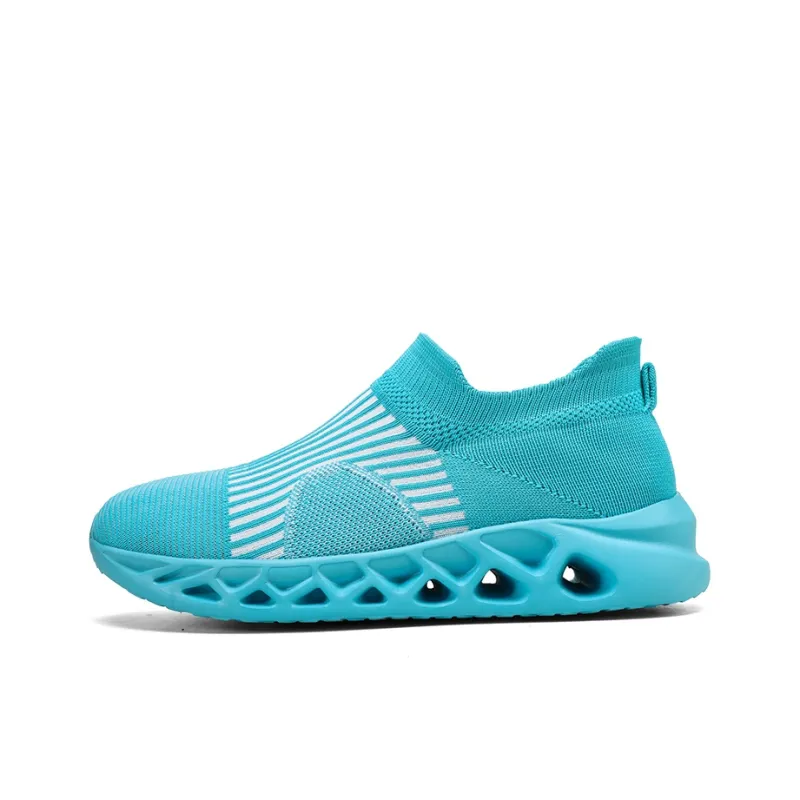 Green Feet Abrasion Resistant Cushioning Mid Top Casual Shoes Unisex-25