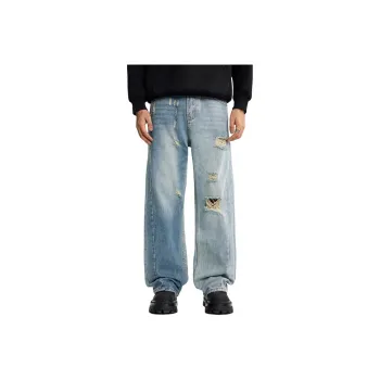 AHAH Jeans Men Denim Blue