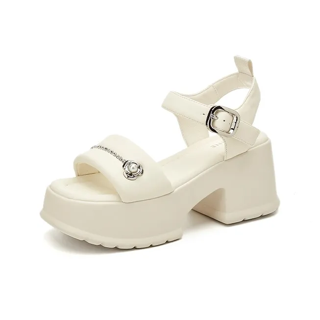 DAPHNE One Strap Sandals 7.5CM Women's-4