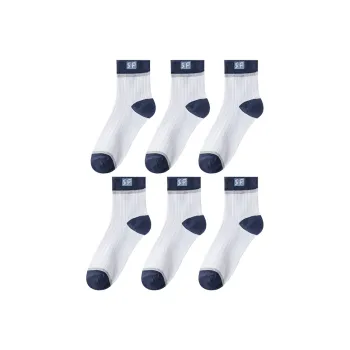 Urban Beauty Mid Calf Socks Men's 6 Pack