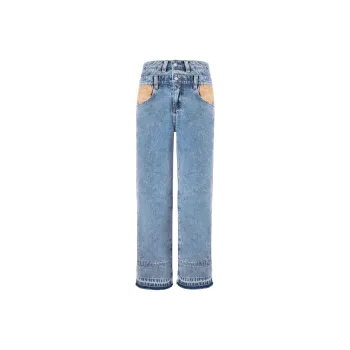 Carpe Diem Jeans Unisex Teal Drop