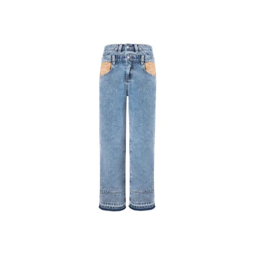 Carpe Diem Jeans Unisex Teal Drop