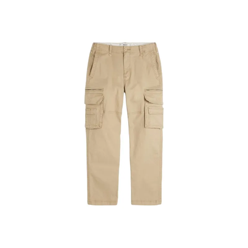 Hollister Cargo Pants Men's Light Khaki-0