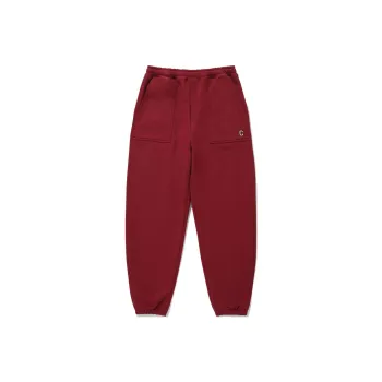 COVERNAT SS24 Knitted Sweatpants Men's Dark Red