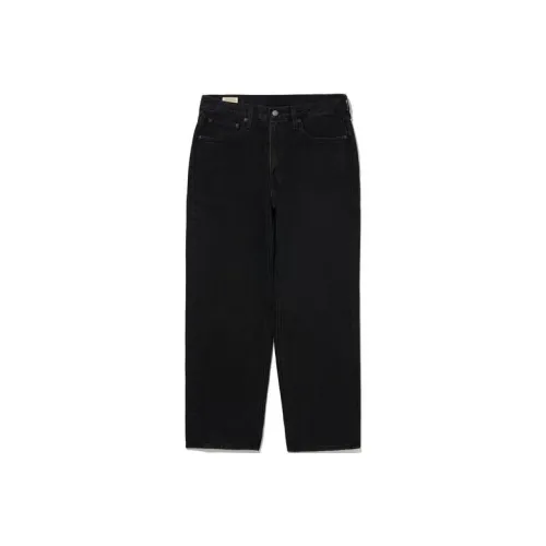 Levis Pleated Wide leg Jeans Black