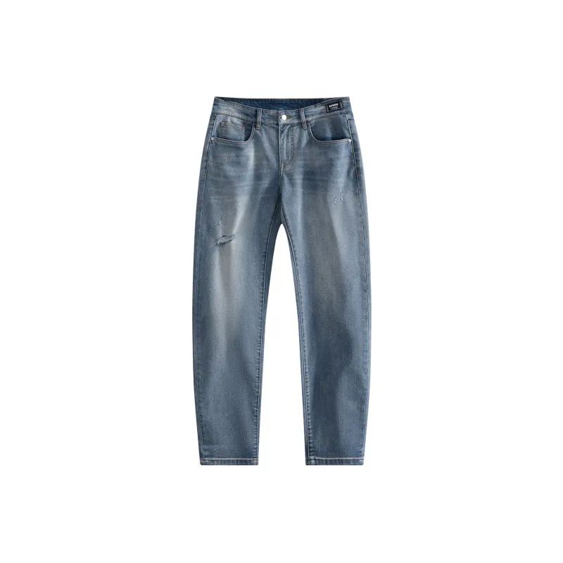 FAIRWHALE Jeans Men's Light Blue-0