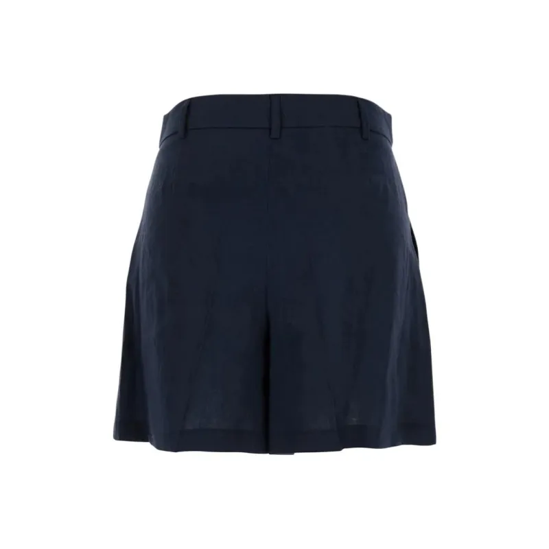BE PLAIN Casual Shorts Women's Blue-1