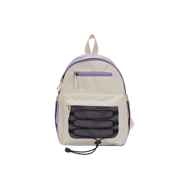Cwatcun Oxford Backpack Unisex Black/Violet/Blue Khaki-3