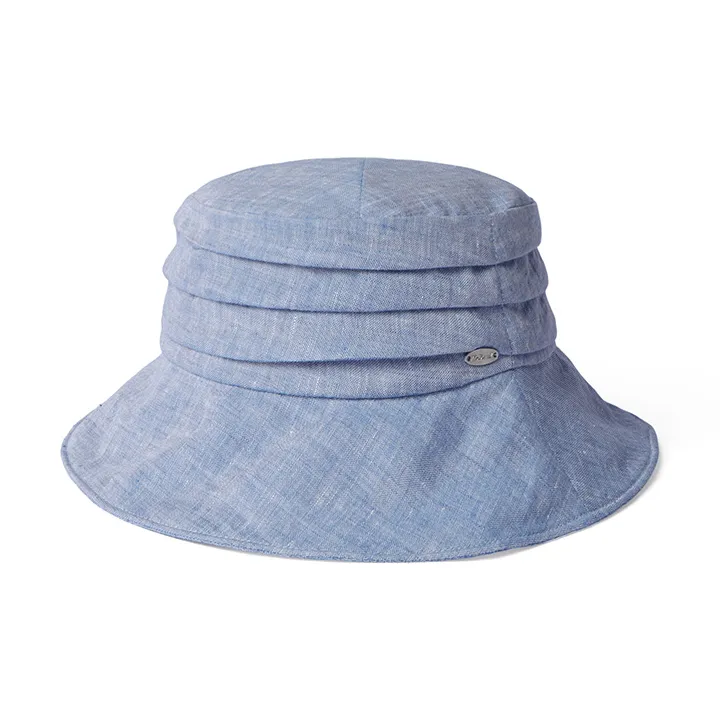 Mr Duck Linen Bucket Hats Unisex-3