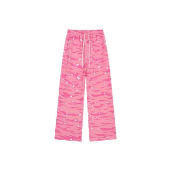 UZIS Knitted Sports Pants Unisex Starlight Pink