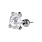 Plated 18K White Gold (Single)