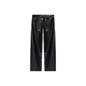 Misbhv Faux Leather Trousers