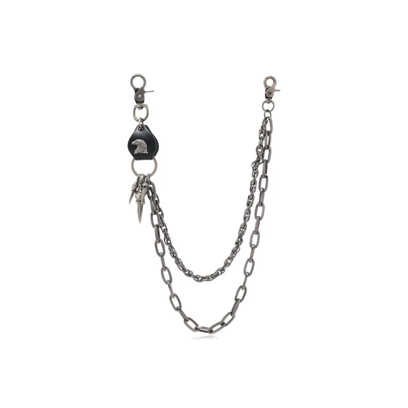 CHRROTA Metal Pants Chains Unisex-0