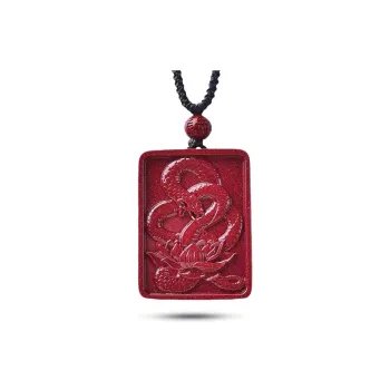 Dora Skewers Cinnabar Pendants Unisex