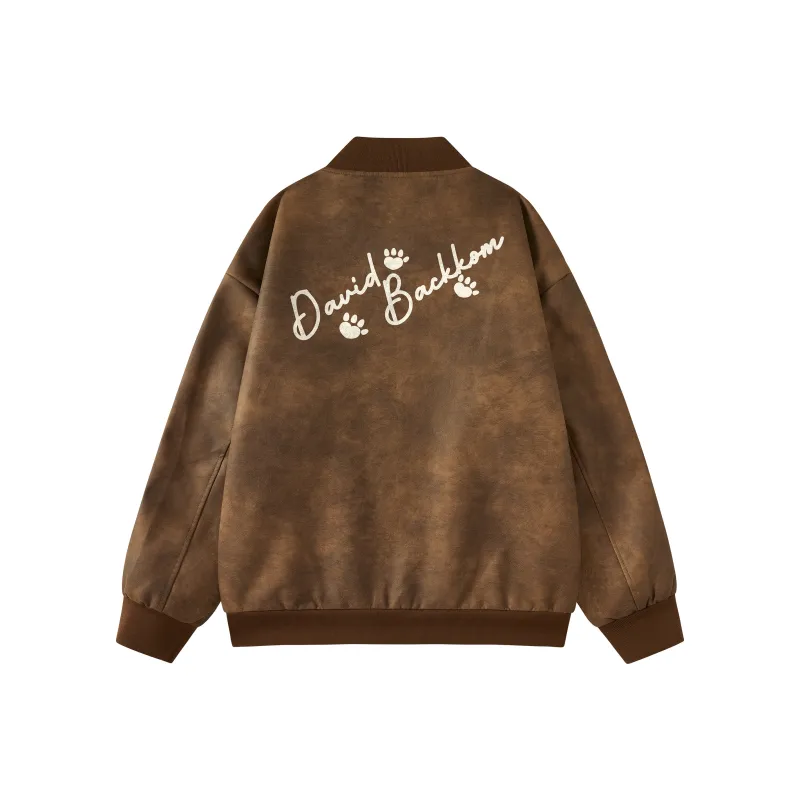 David Bakken x DAOMEIXIONG LIANMINGKUAN Leather Jacket Unisex-13