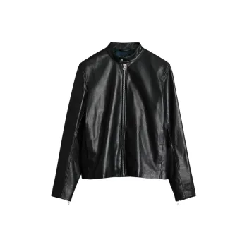 RAG&BONE Leather Jacket Men's Black